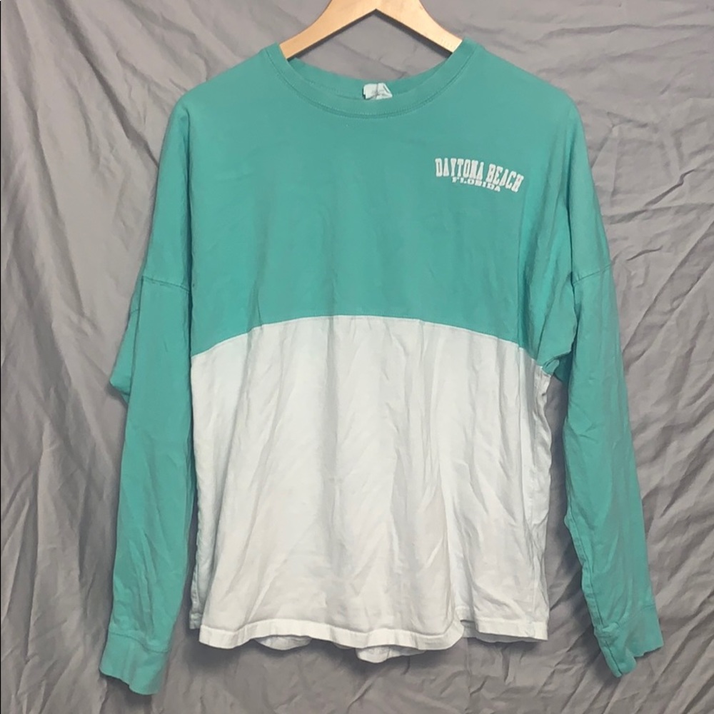 Daytona Beach Florida Colorblock Longsleeve